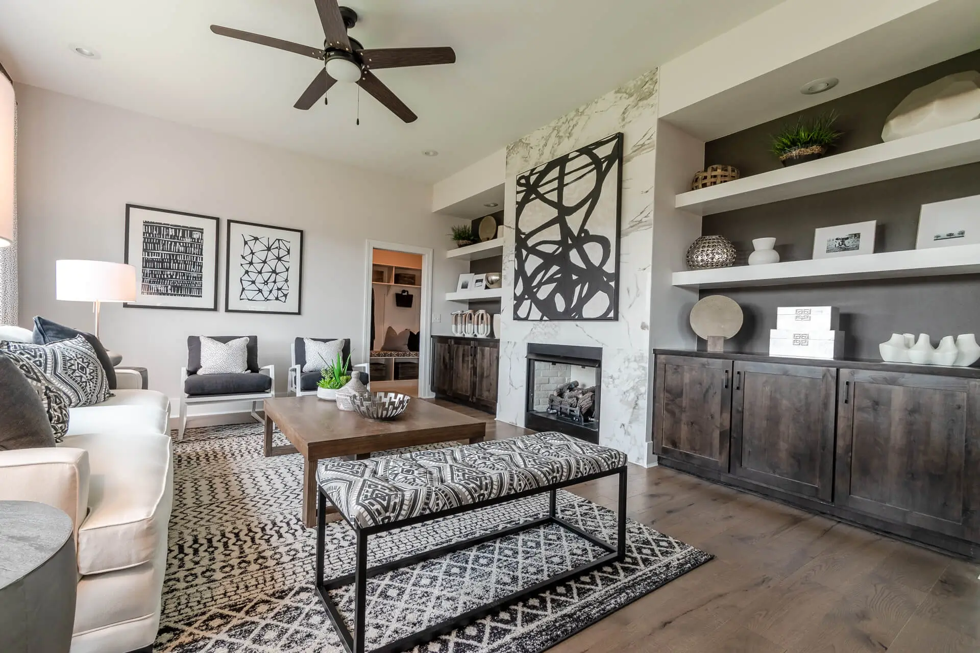 Allen's Mill Living Room Interior