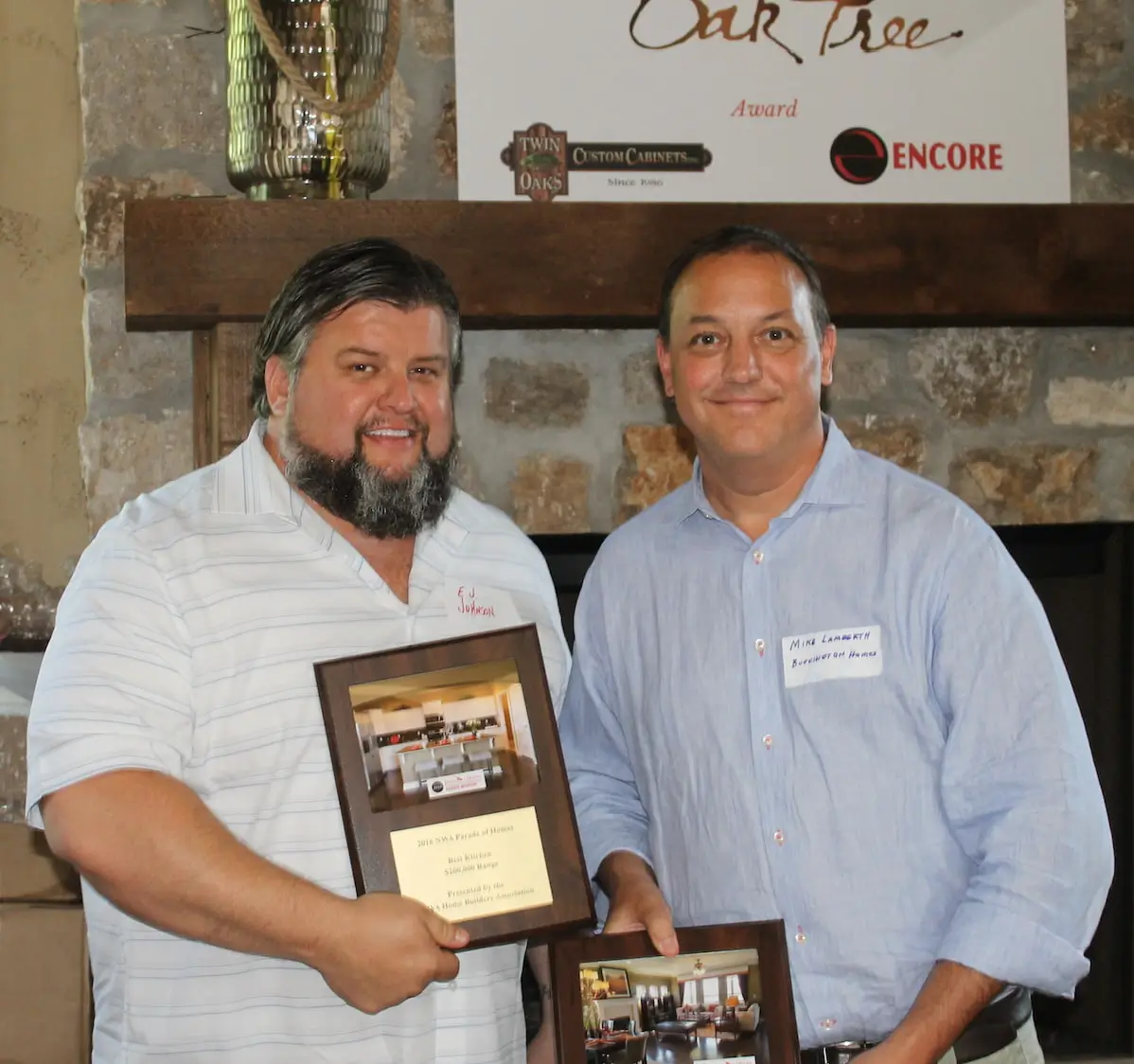 buffington homes of arkansas owners win 2016 parade of homes award