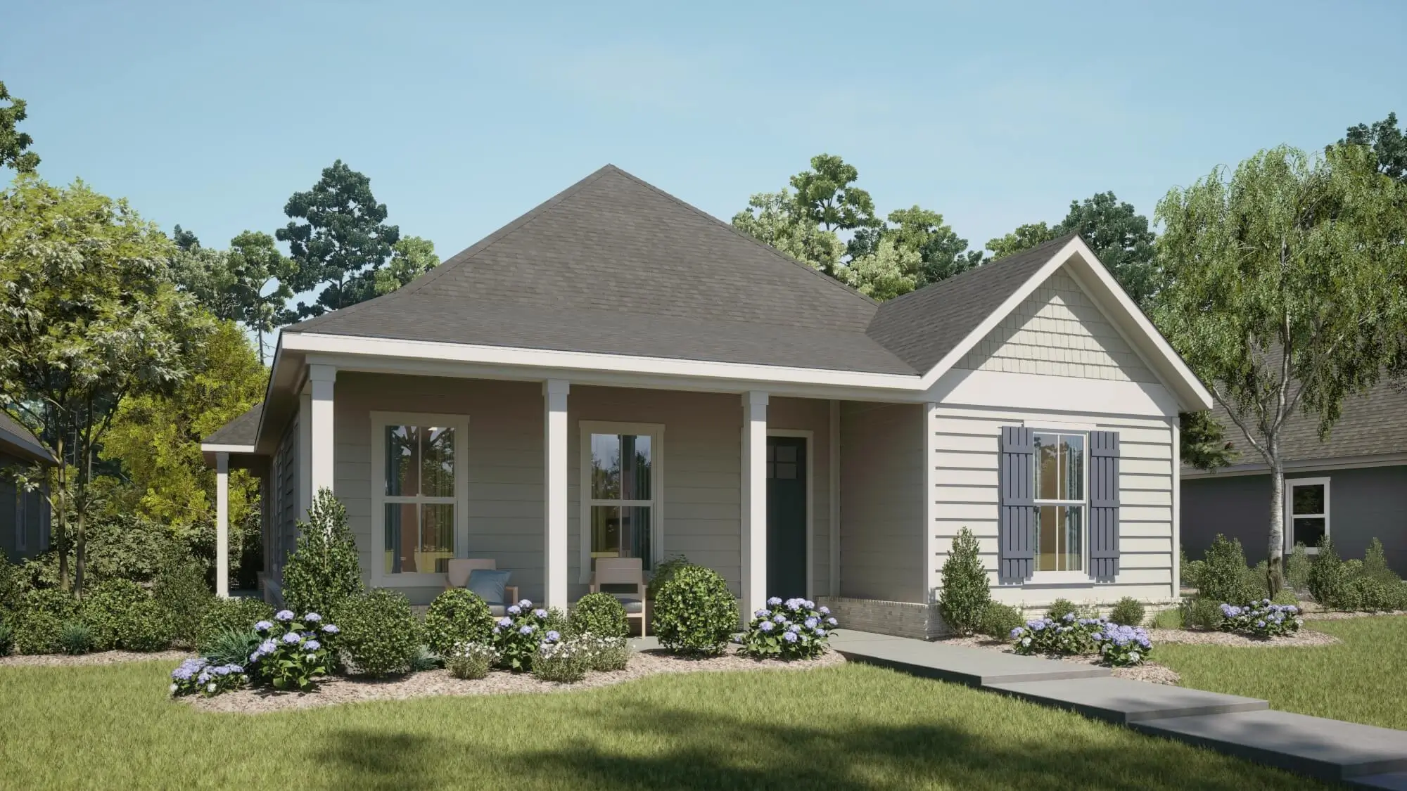 Lily Floor Plan Elevation