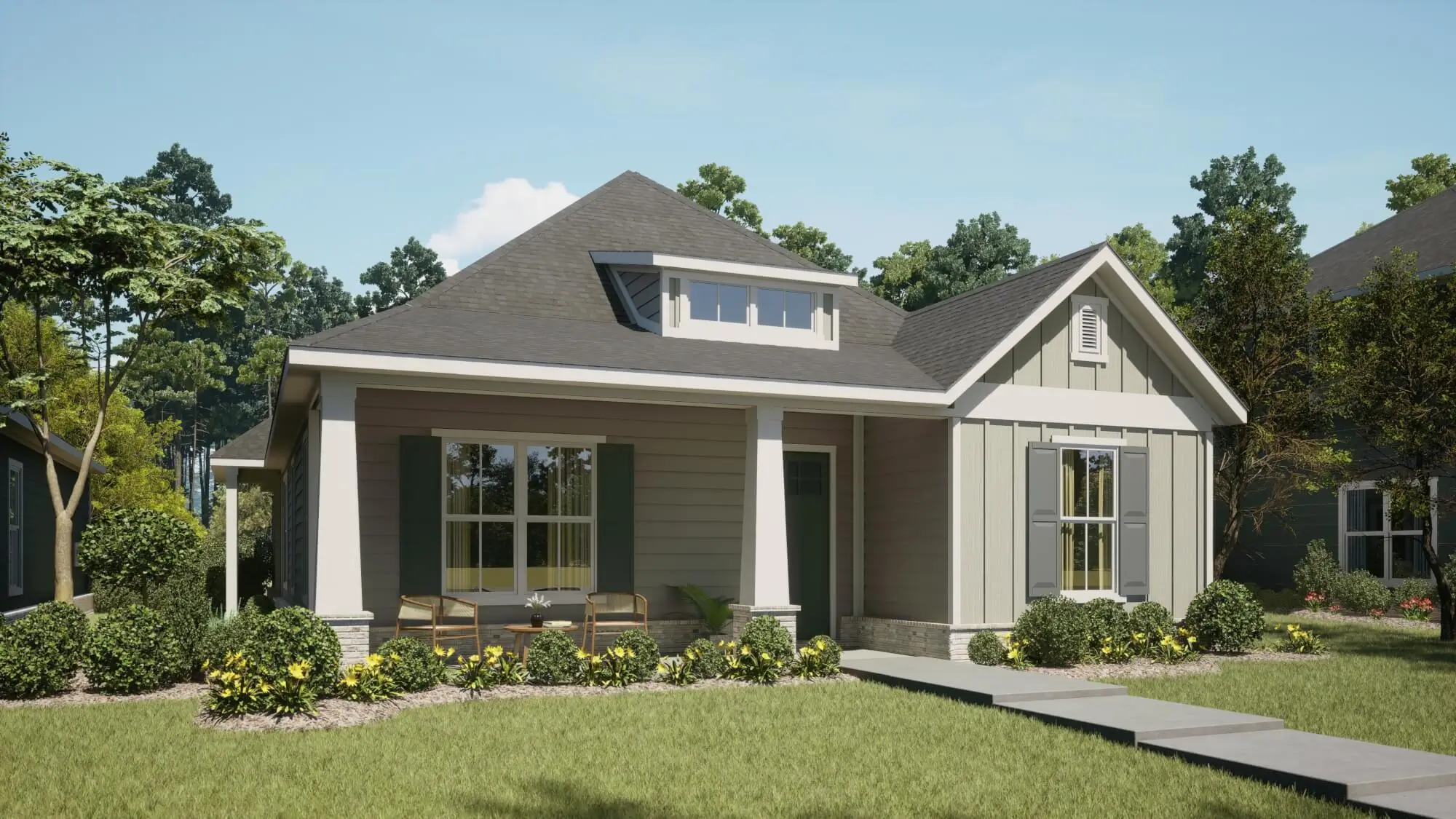 Lily Floor Plan Elevation