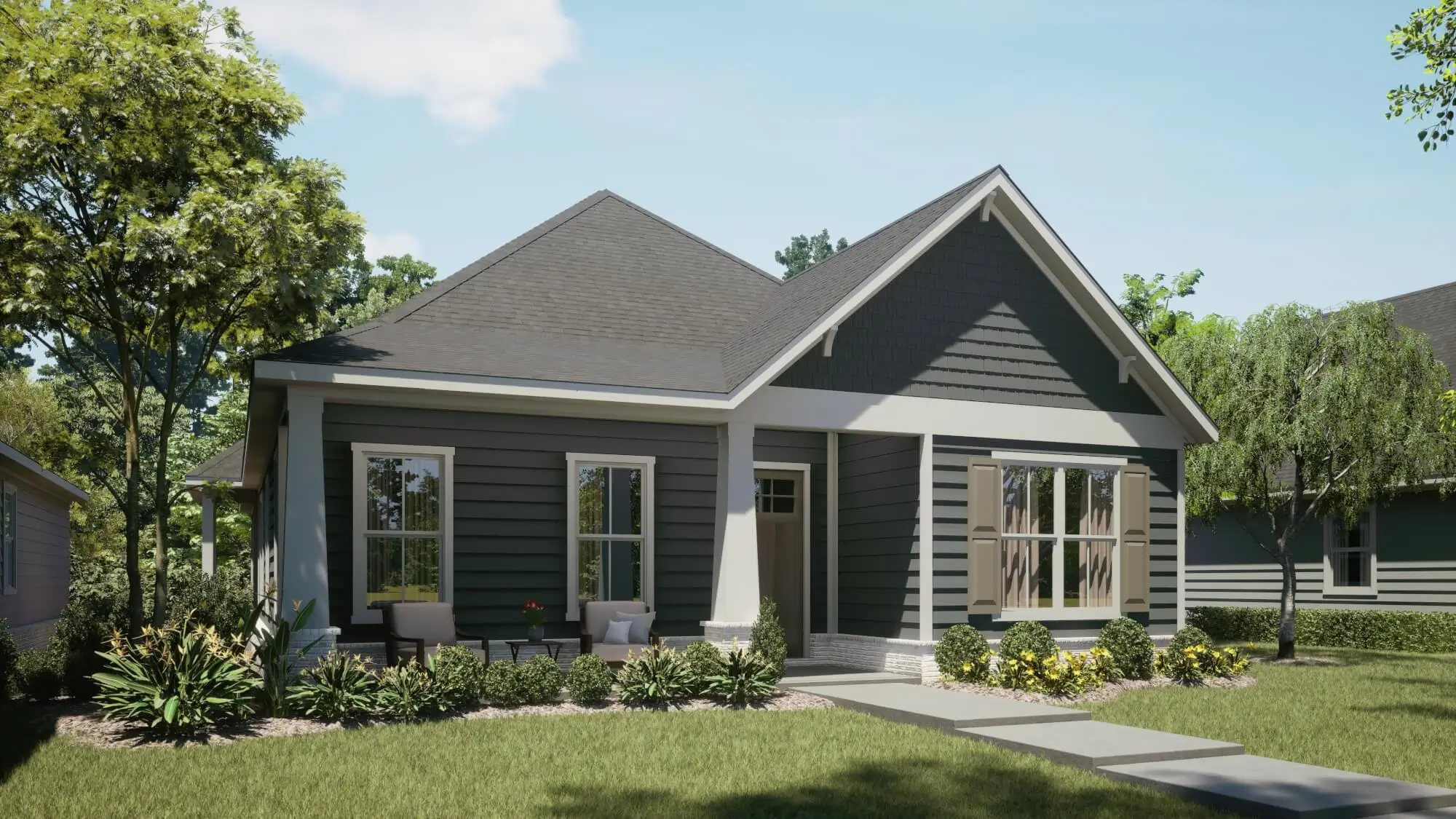 Lily Floor Plan Elevation