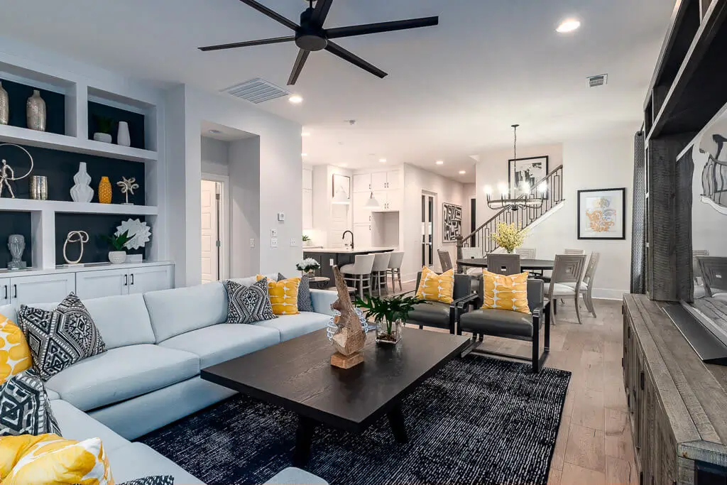 Magnolia Park Living Room Interior